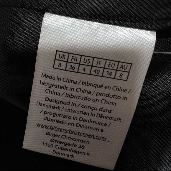 ROTATE Birger Christensen Carol Crystal-Embellished Blazer Mini Dress Size US-4 - Picture 15 of 15